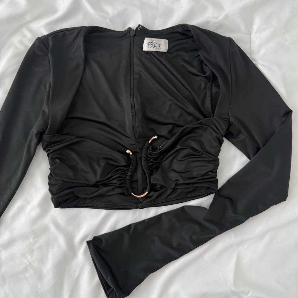 Fancy crop top